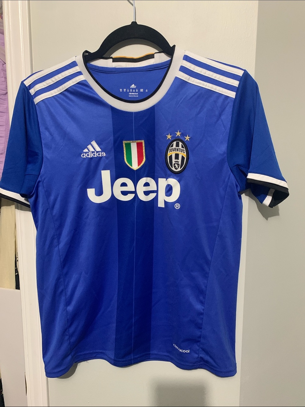 adidas Blue Juventus 2016/2017 away Jersey
